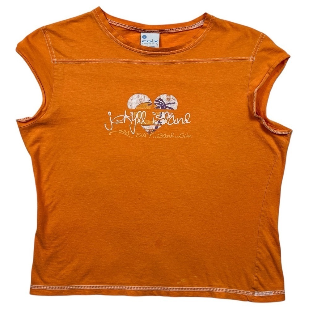 Y2K Jekyll Island Baby Tee